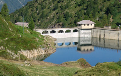 Rénovation du barrage du Lac Colombo (Bergame - ITALIE)